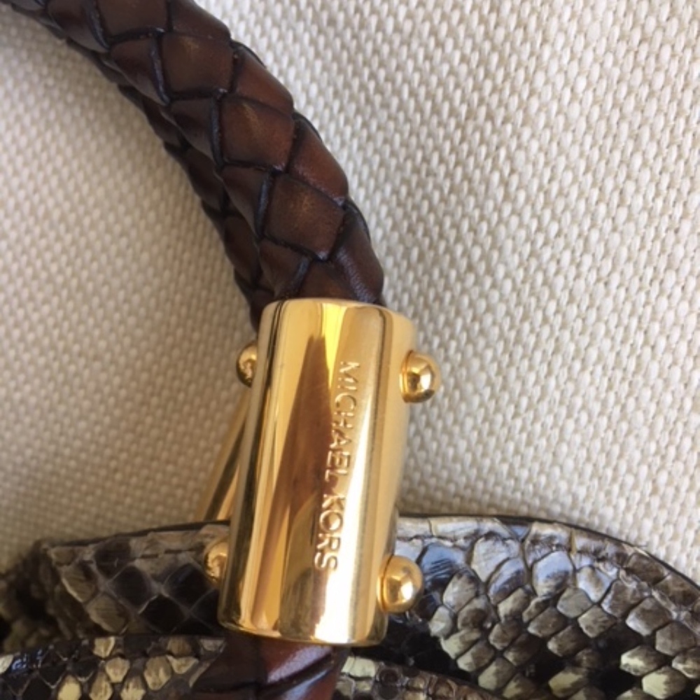 Python Michael Kors Collection Ring Bag - image 3